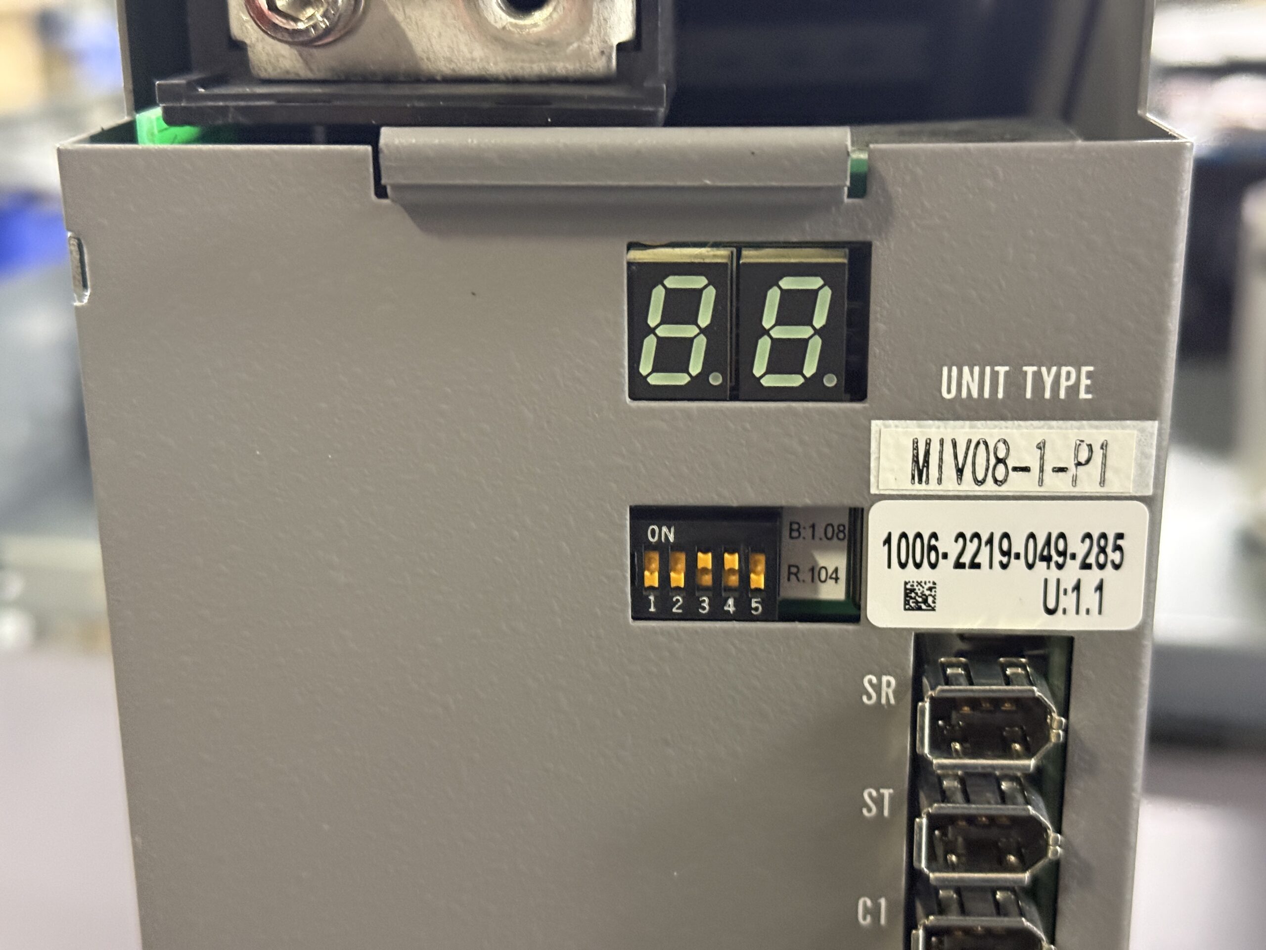 Okuma Servo Drive Unit MIV08-1-P1 or 1006-2219 Typenschild