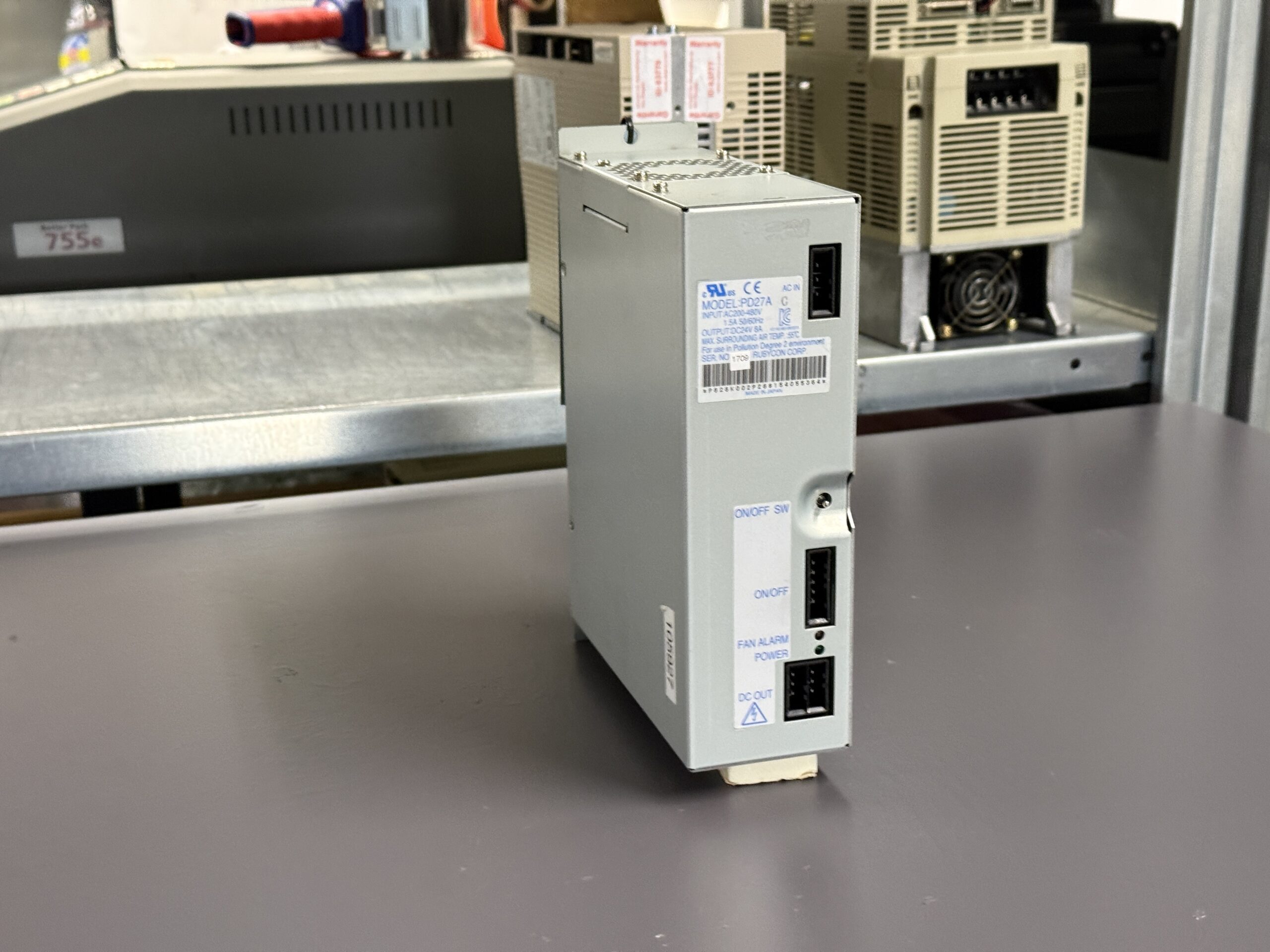 Rubycon Mazak PD27A Netzteil 24V-8A Hauptbild