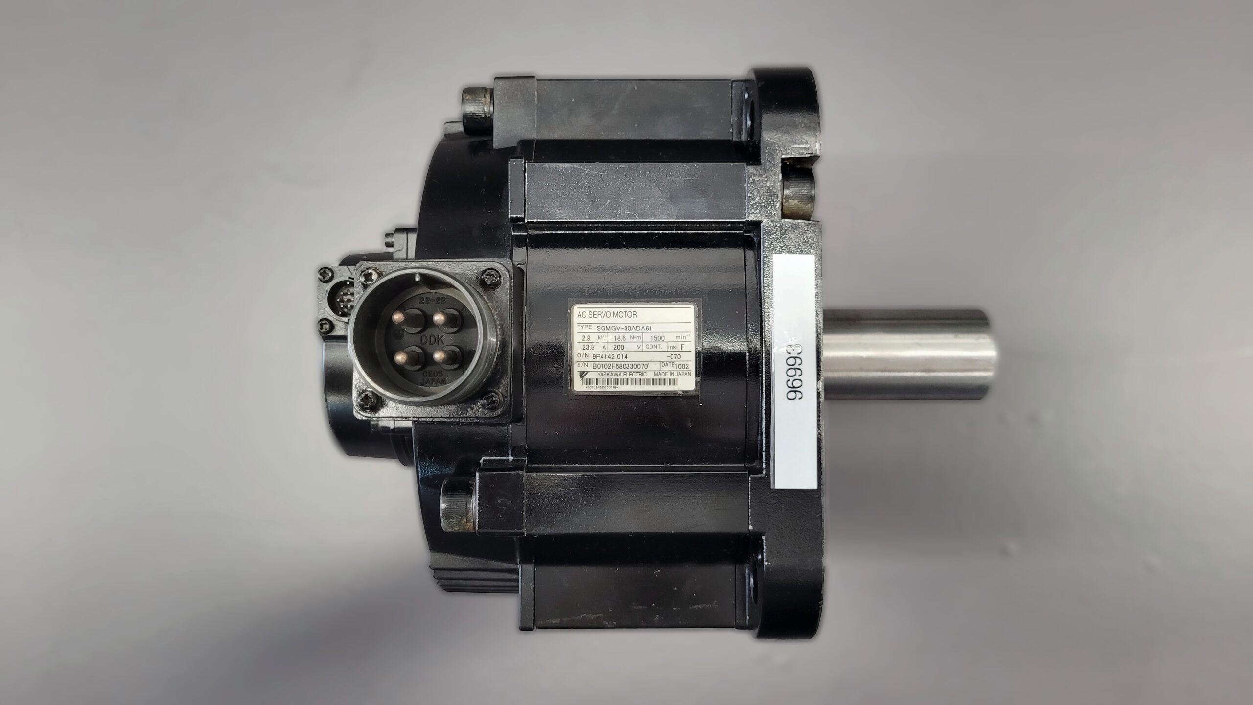 Yaskawa AC Servo Motor SGMGV-30ADA61 ansicht von Oben