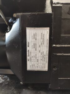 Yaskawa AC Spindle Motor UAASKD-11HHB11 Typenschild
