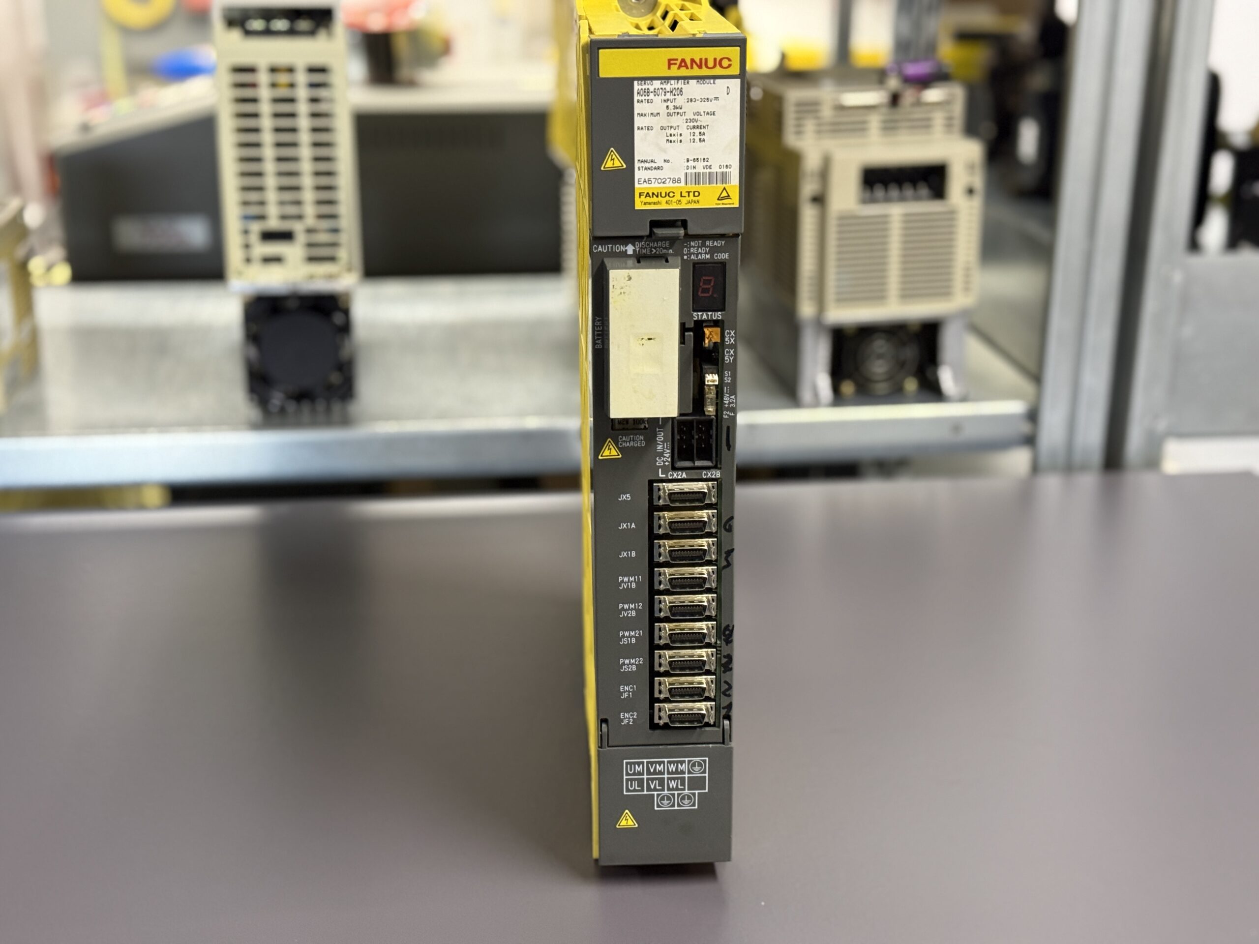 Fanuc A06B-6079-H206 Servo Amplifier Module Frontansicht