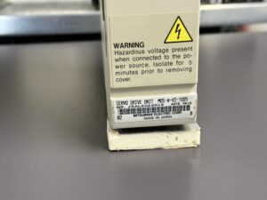 Mitsubishi MDS-A-V2-1005 AC Servo Drive Unit Typenschild