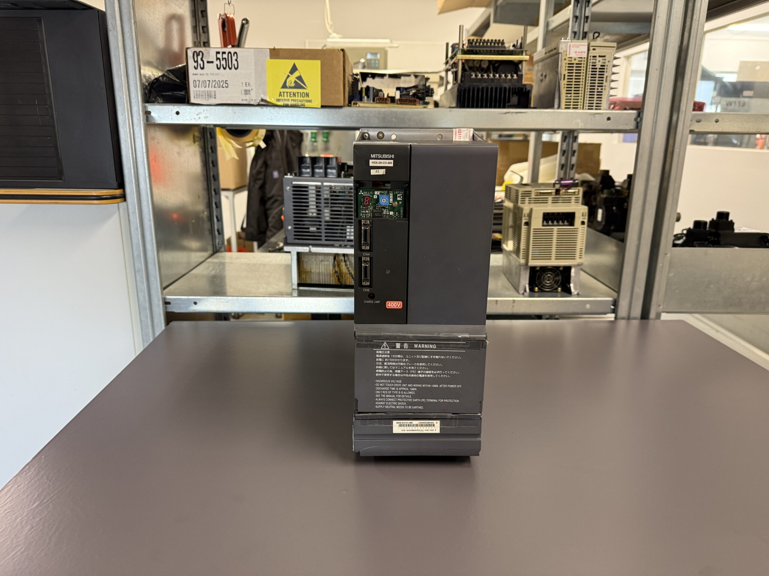 Mitsubishi MDS-DH-CV-450 Power Supply Unit Front