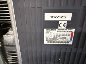 Mitsubishi MDS-DH-CV-450 Power Supply Unit Typenschild