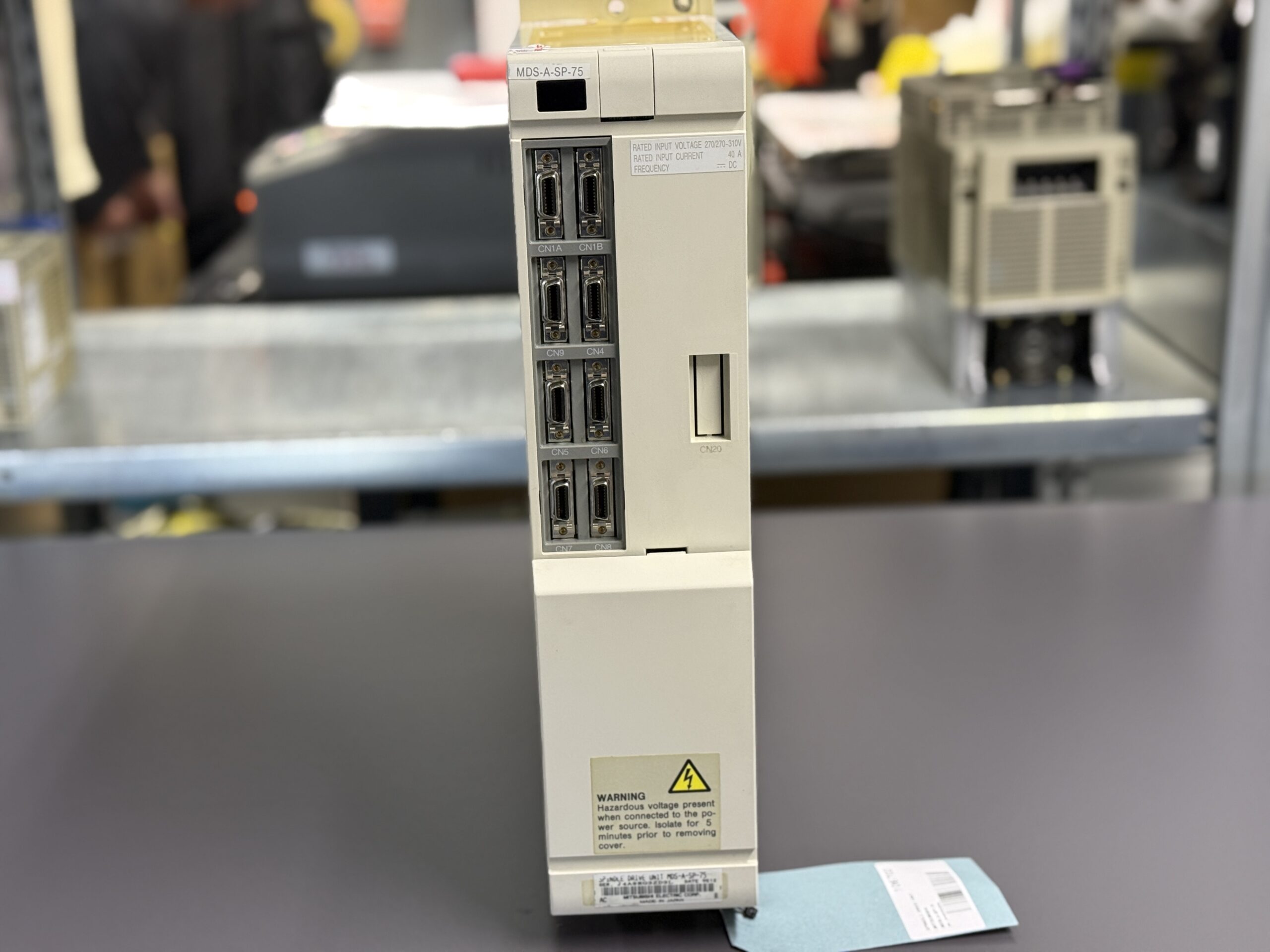 Mitsubishi Spindle Drive Unit MDS-A-SP-75 Frontansicht