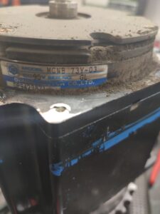 Yaskawa AC Servo Motor SGMP-15AWYR12 Bremsschaden 2