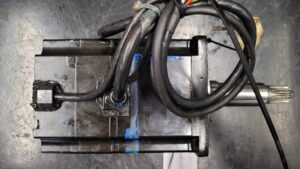Yaskawa AC Servo Motor SGMP-15AWYR12 vor der Reparatur 3