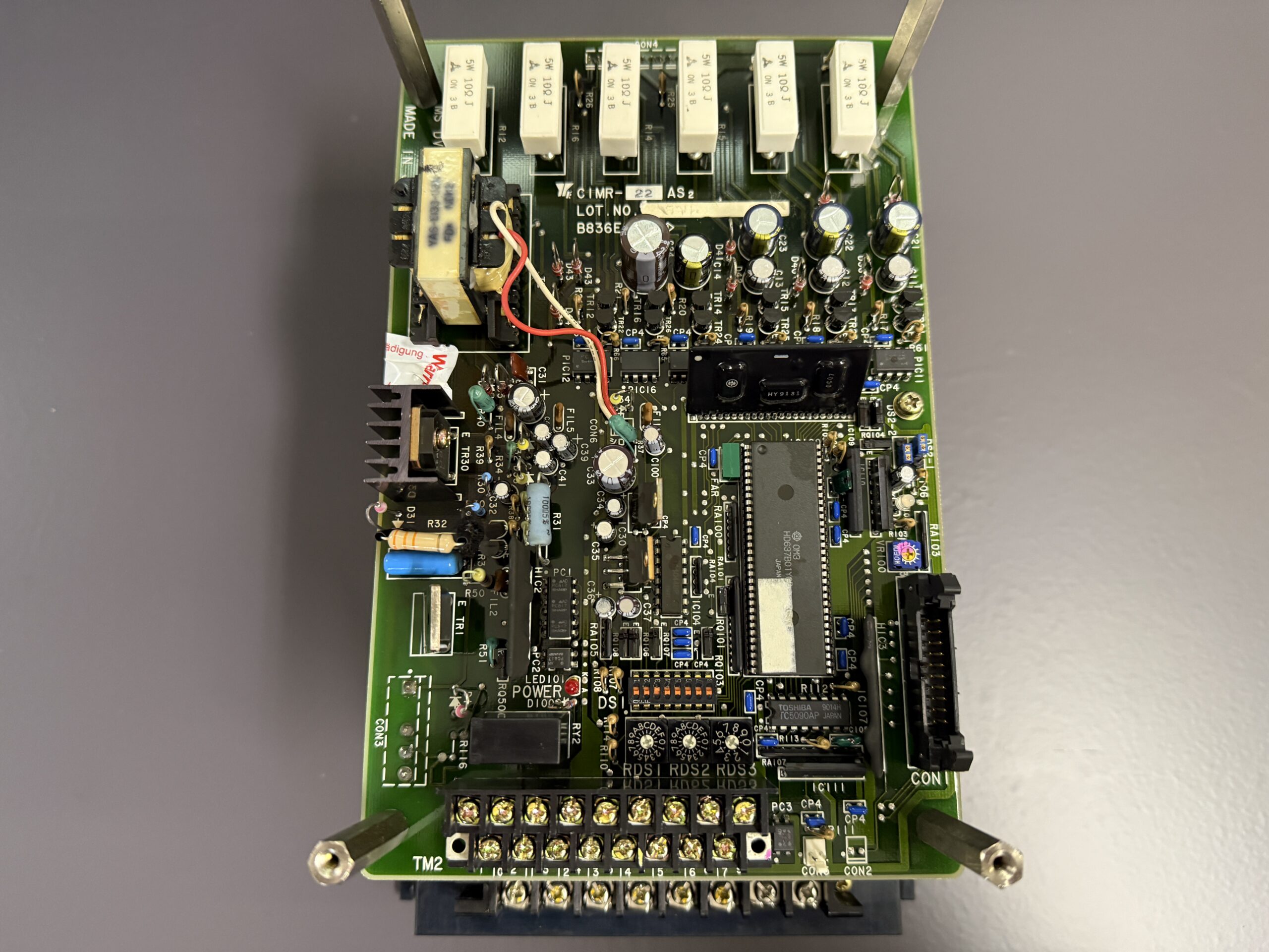 Yaskawa Juspeed-F CIMR-22AS Ansicht von oben 2