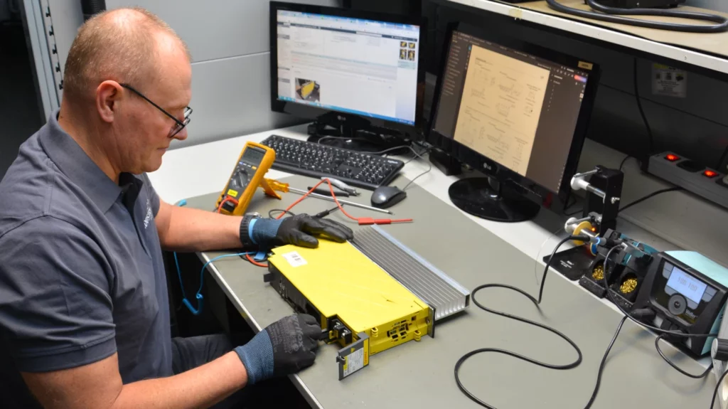 Safety and performance testing for Fanuc drive technology