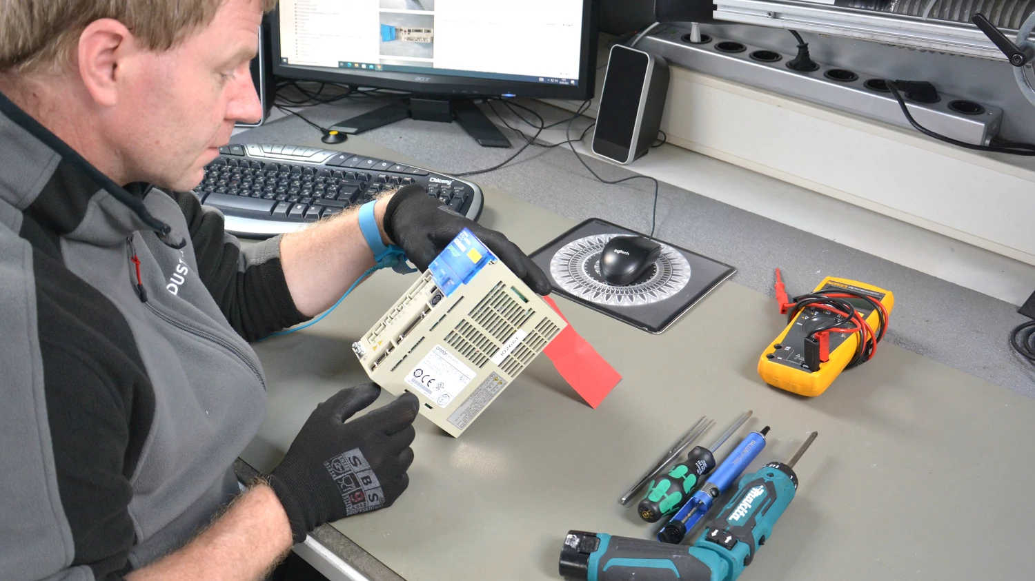 Safety and performance testing for Omron drive technology