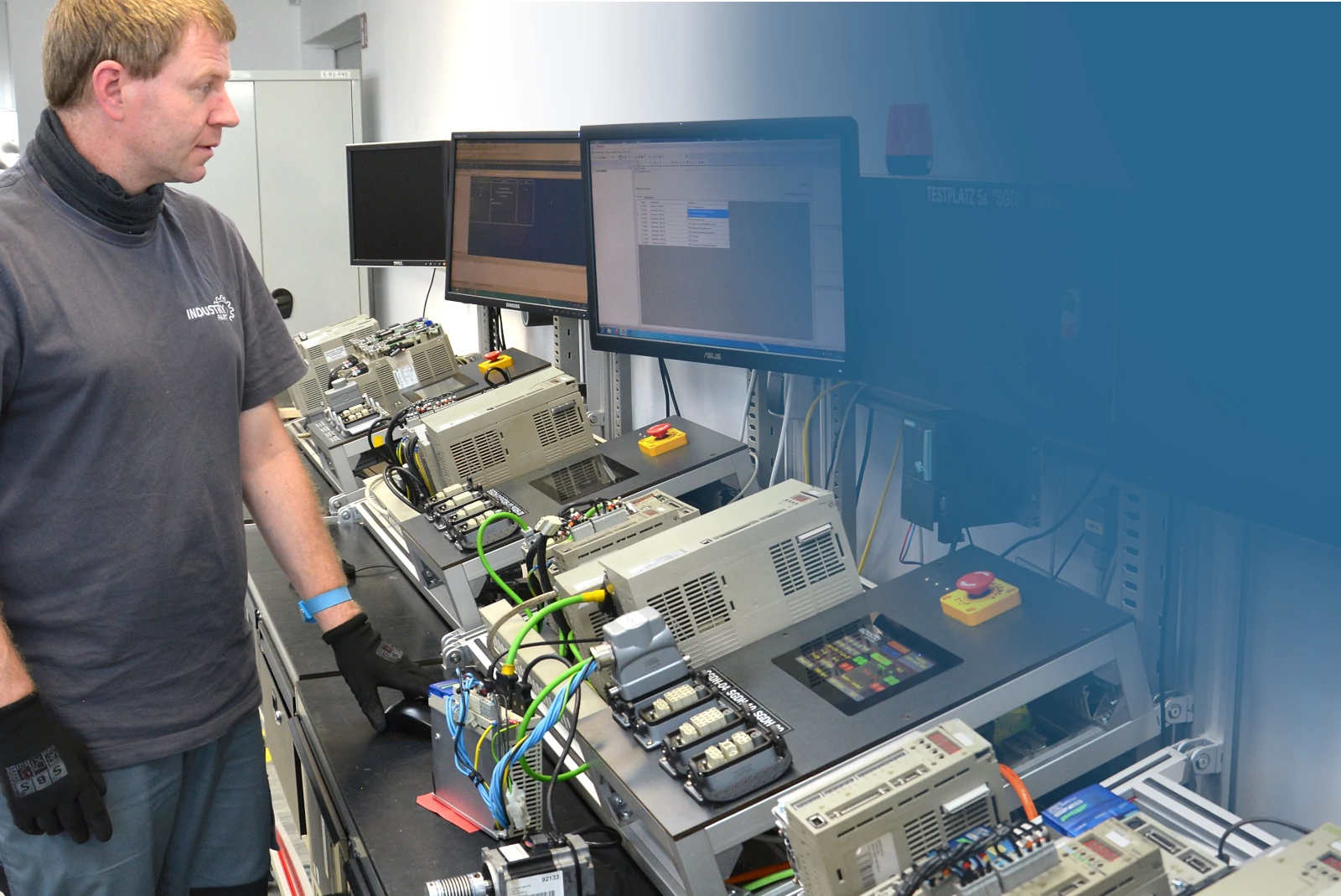 Safety and performance testing for Omron drive technology