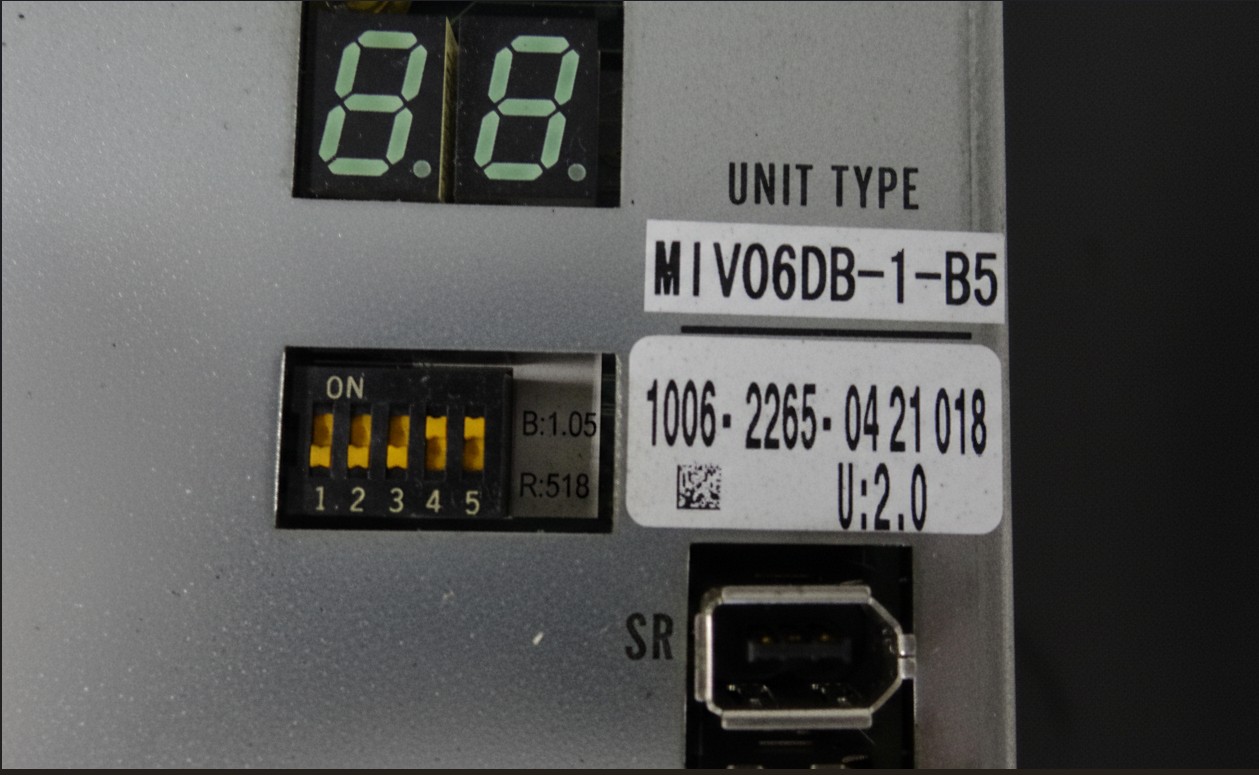 Okuma Driver Unit MIV06DB-1-B5 or 1006-2265 typenschild