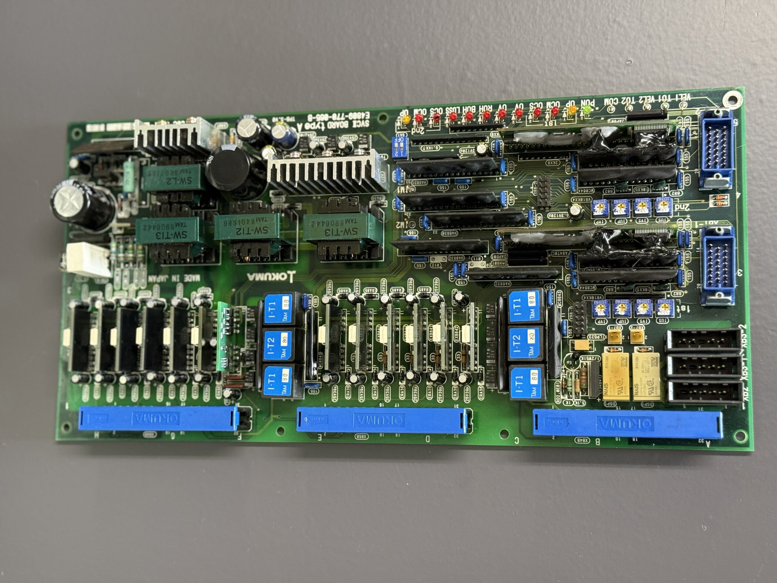 Okuma E4809-770-065-B Drive Board Ansicht von oben