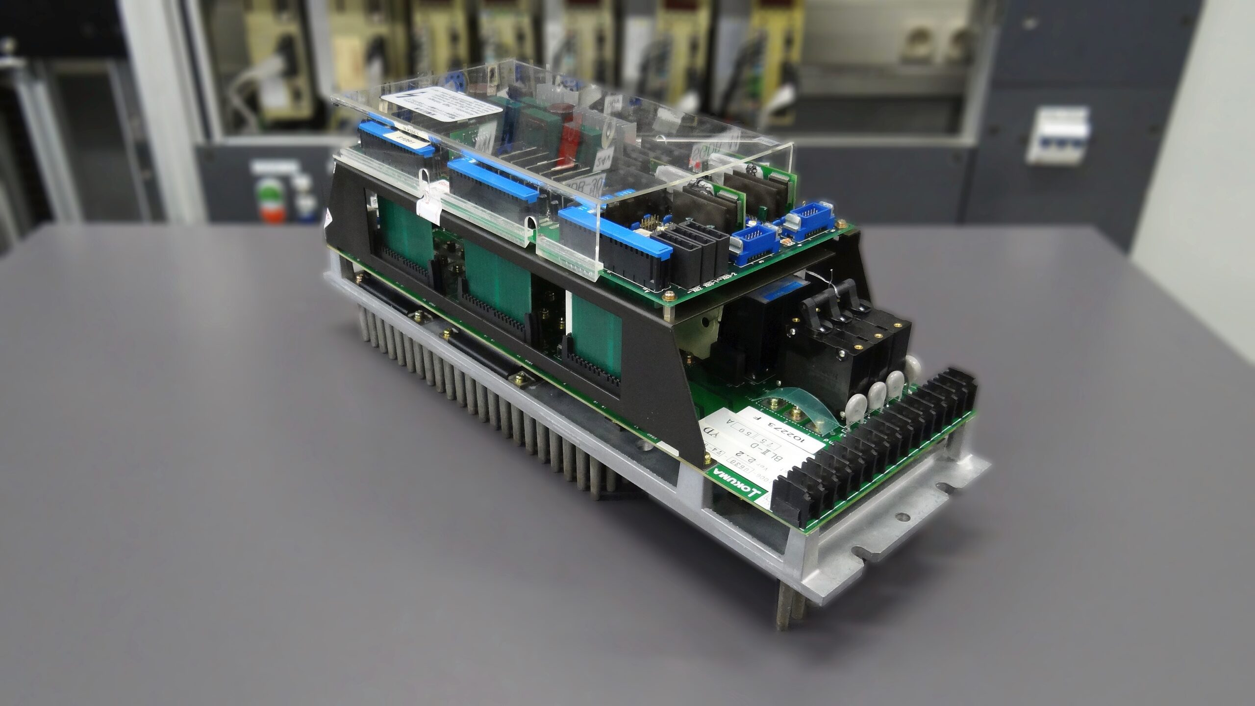 Okuma E4809-770-065-B Drive Board auf dem BLII-D7550A