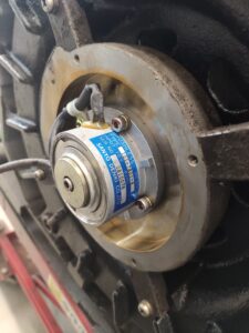 Okuma VAC-YMM45-37R-112 Spindel Motor Resolver Sanyo Denki 101-7801-04