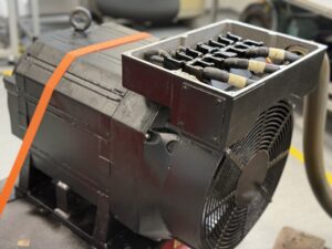 Okuma VAC-YMM45-37R-112 Spindel Motor nach der Reparatur 4