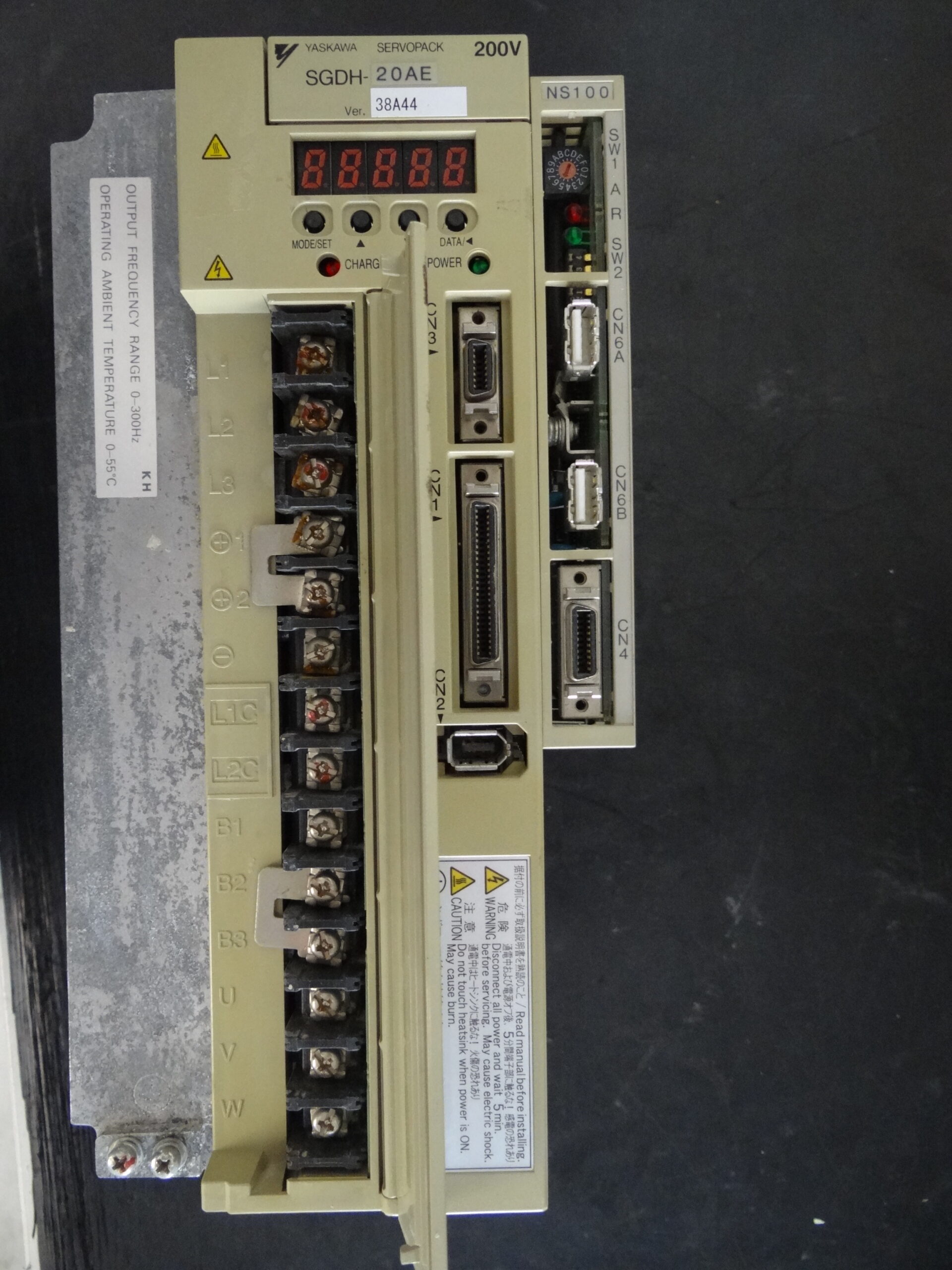 Yaskawa SGDH-20AE AC Servopack vor der Reparatur 2 - Kopie