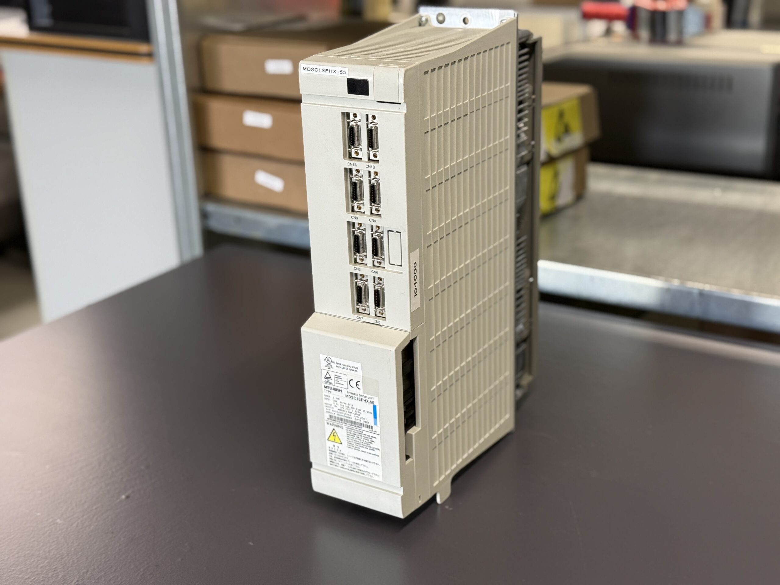 Mitsubishi MDS-C1-SPHX-55 Spindle Drive Unit Seite 1