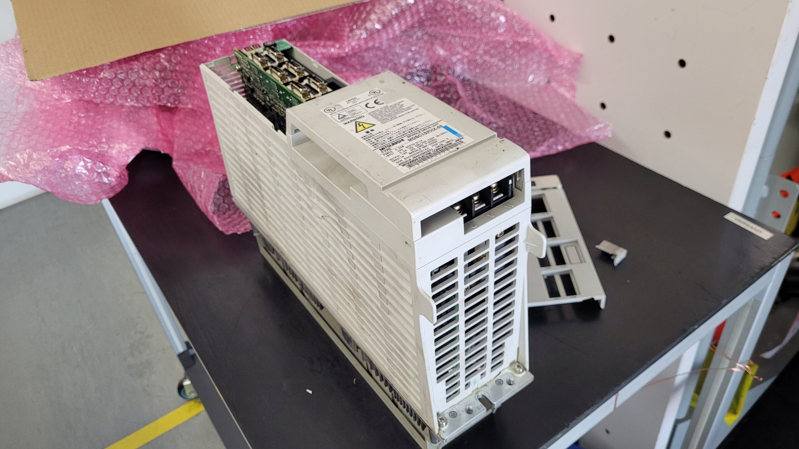 Mitsubishi MDS-C1-SPHX-55 Spindle Drive Unit vor der Reparatur 1