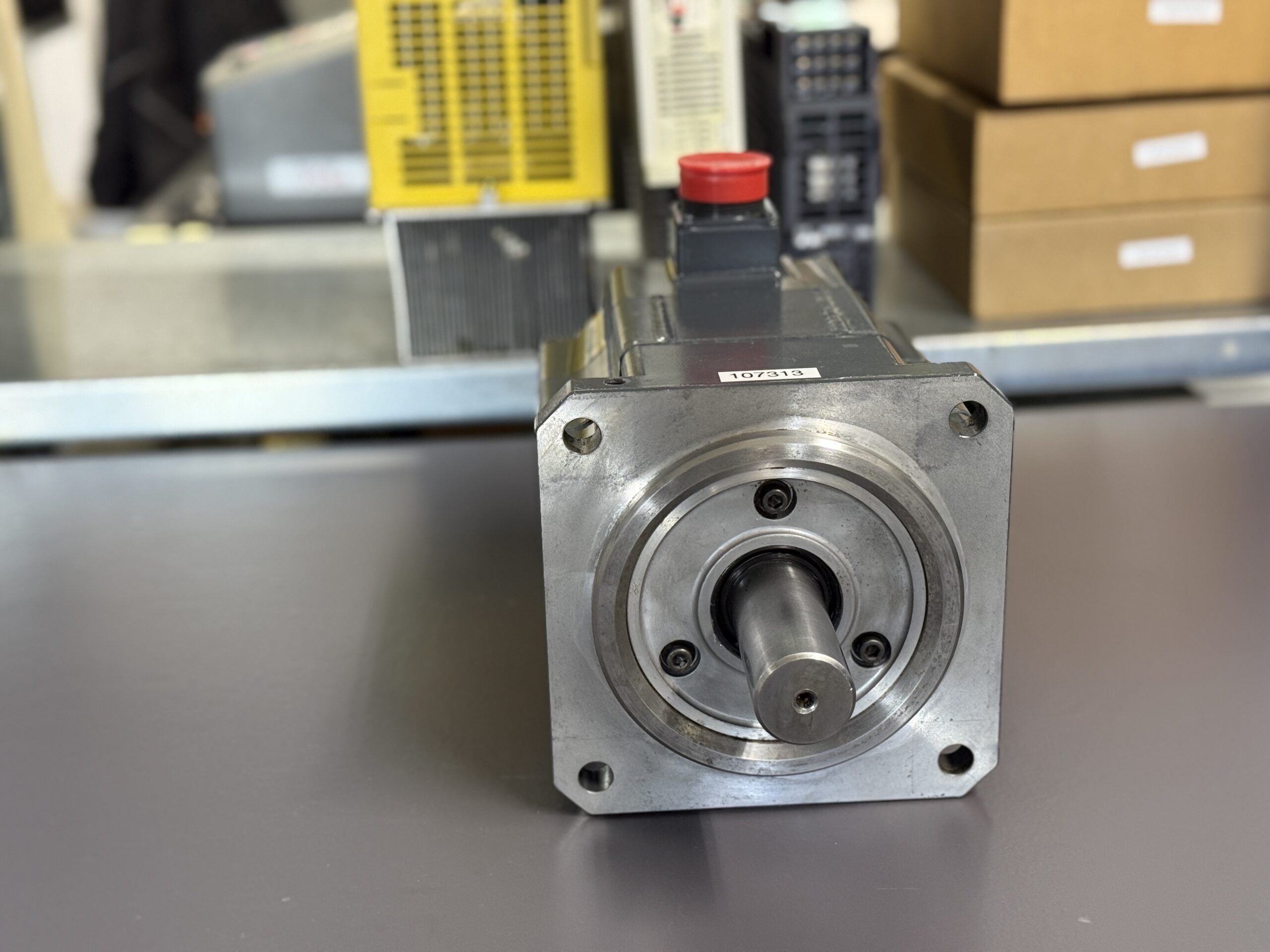 Mitsubishi HA100NC-S AC Servo Motor Front 1