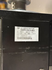 Yaskawa SGMPH-08A1A-SE31 Servo Motor Typenschild