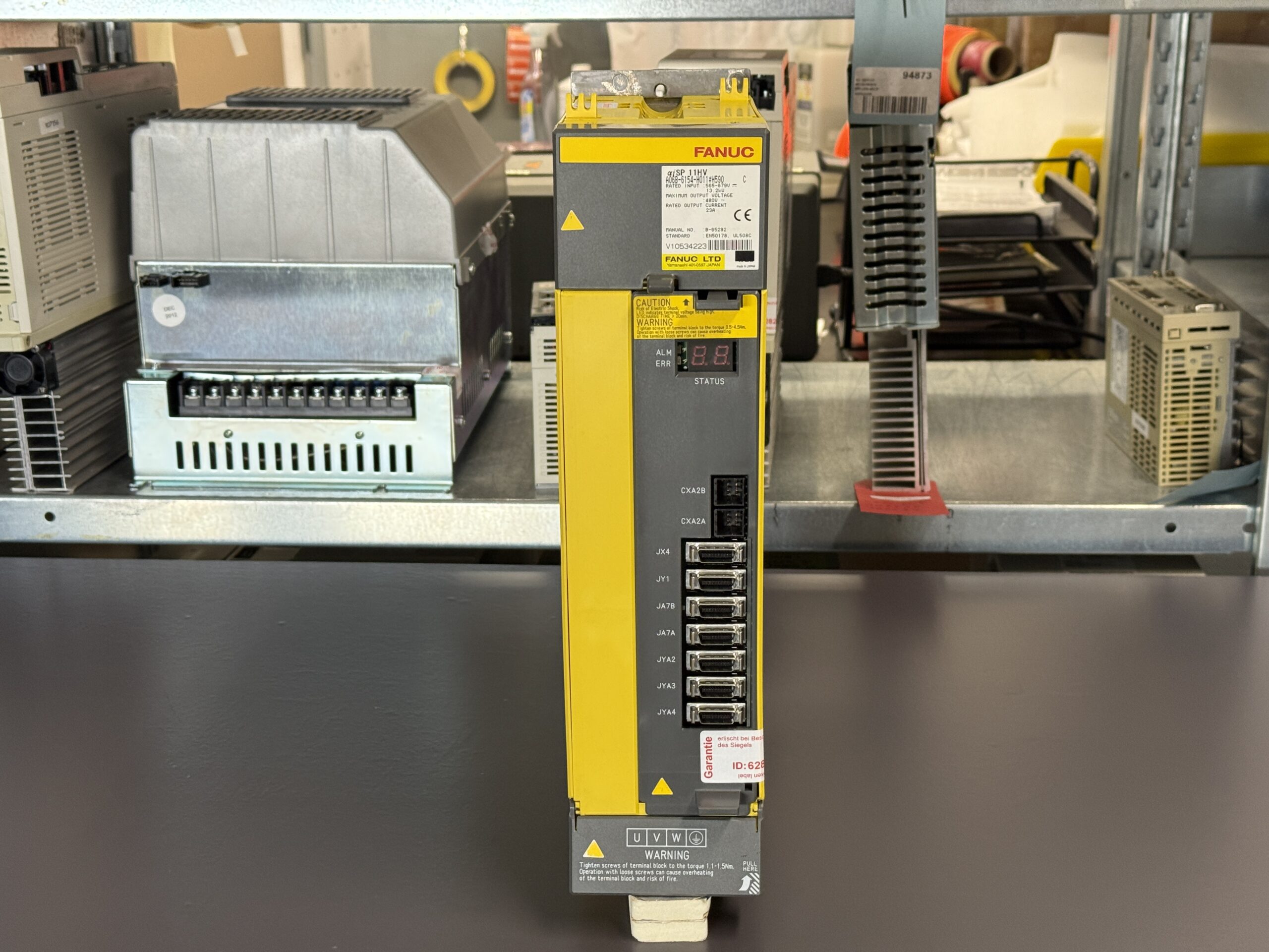 Fanuc A06B-6154-H011-590 Spindle Drive Unit Front