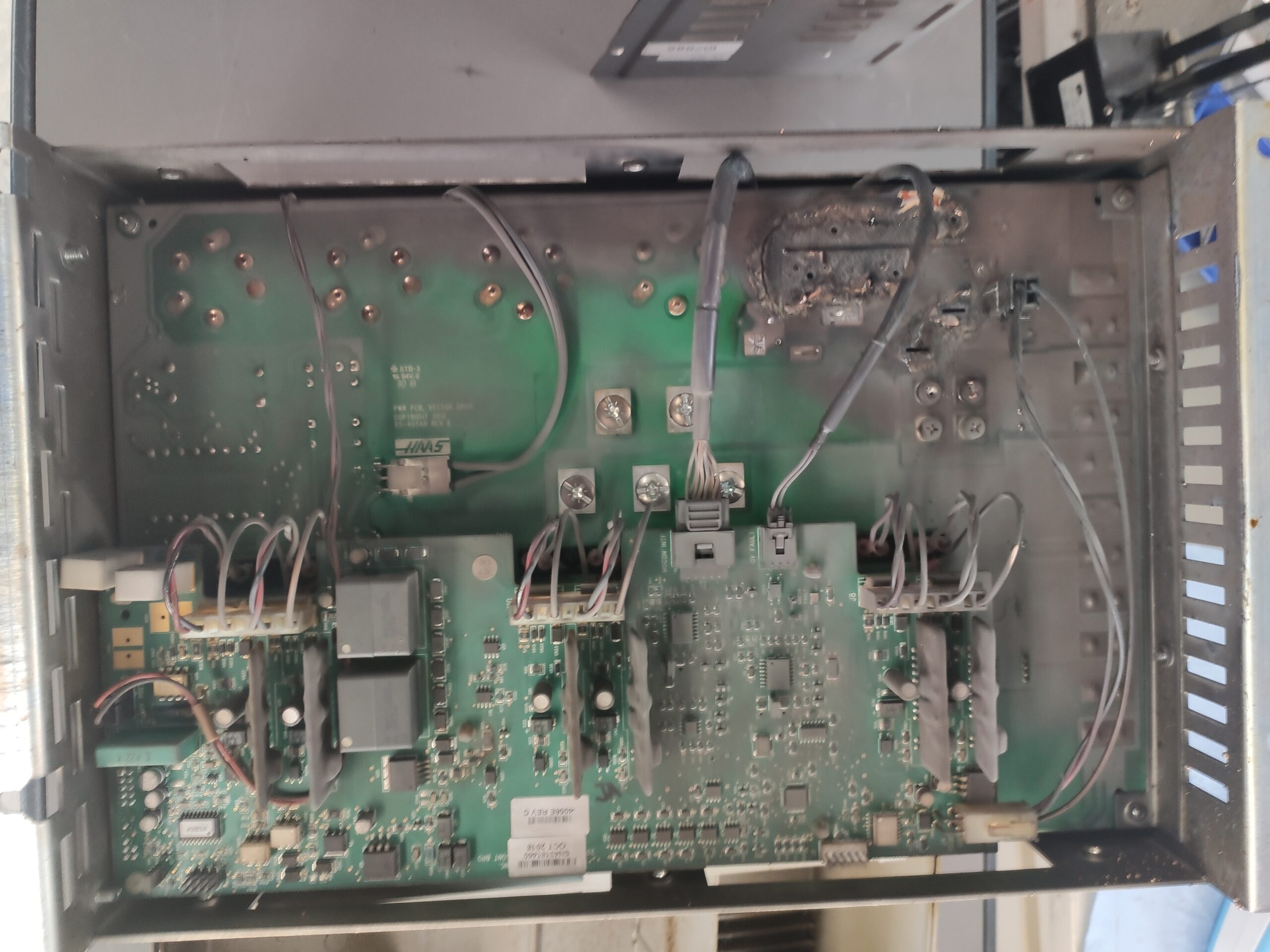 HAAS Vector Drive verschmutzt 1