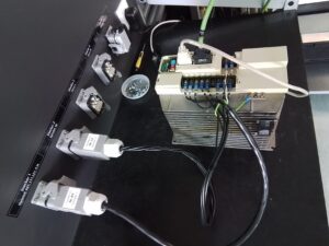 Mitsubishi MDS-B-SPJ2-75 Spindle Drive Unit Vortest vor der Reparatur