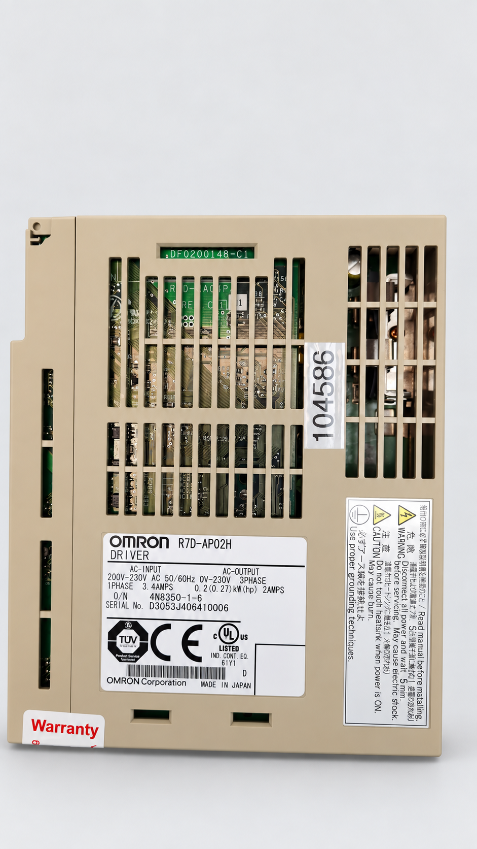Omron R7D-AP02H Driver nach der Reparatur 4