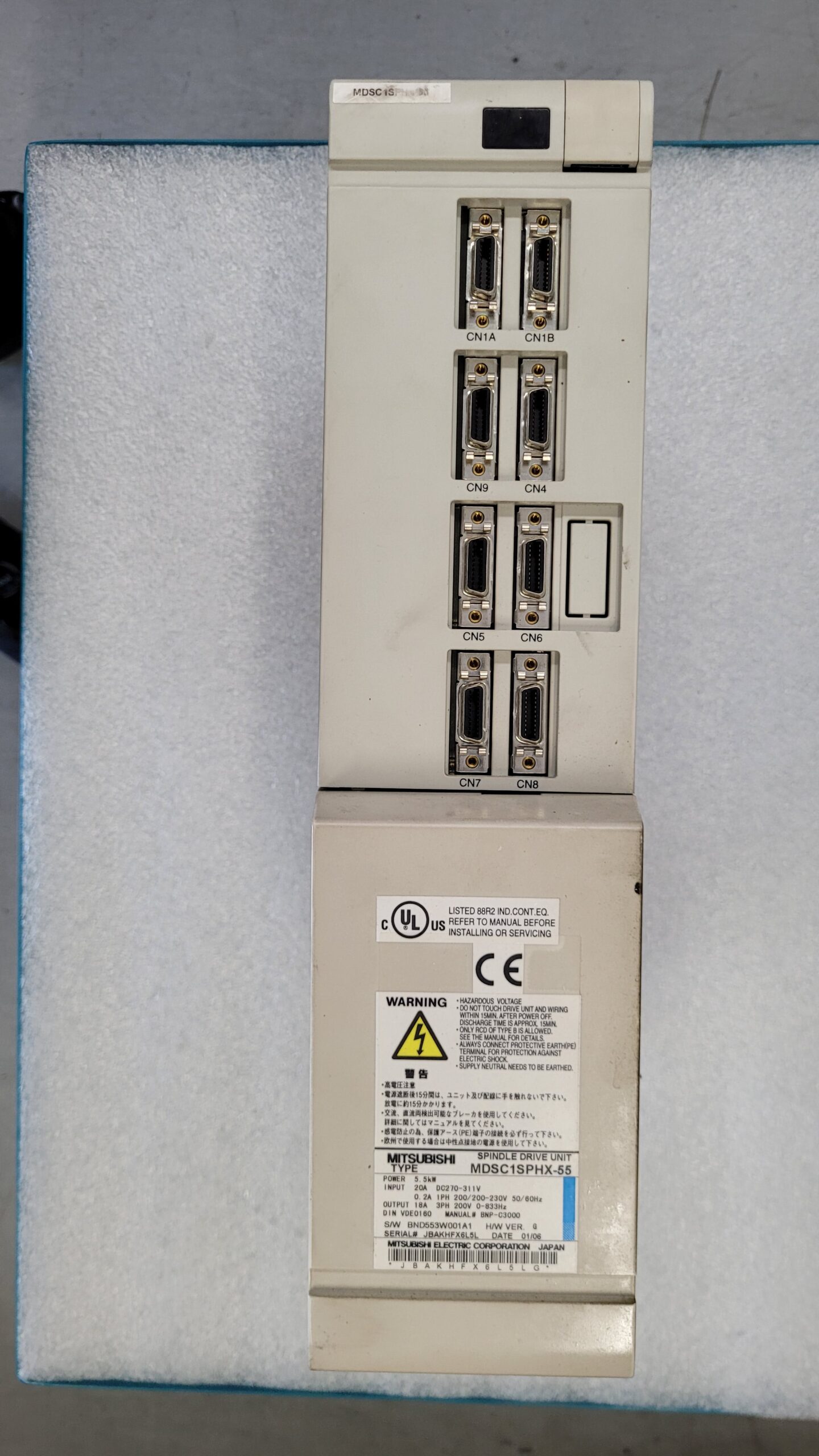 Mitsubishi MDS-C1-SPHX-55 Defektes Gerät 2