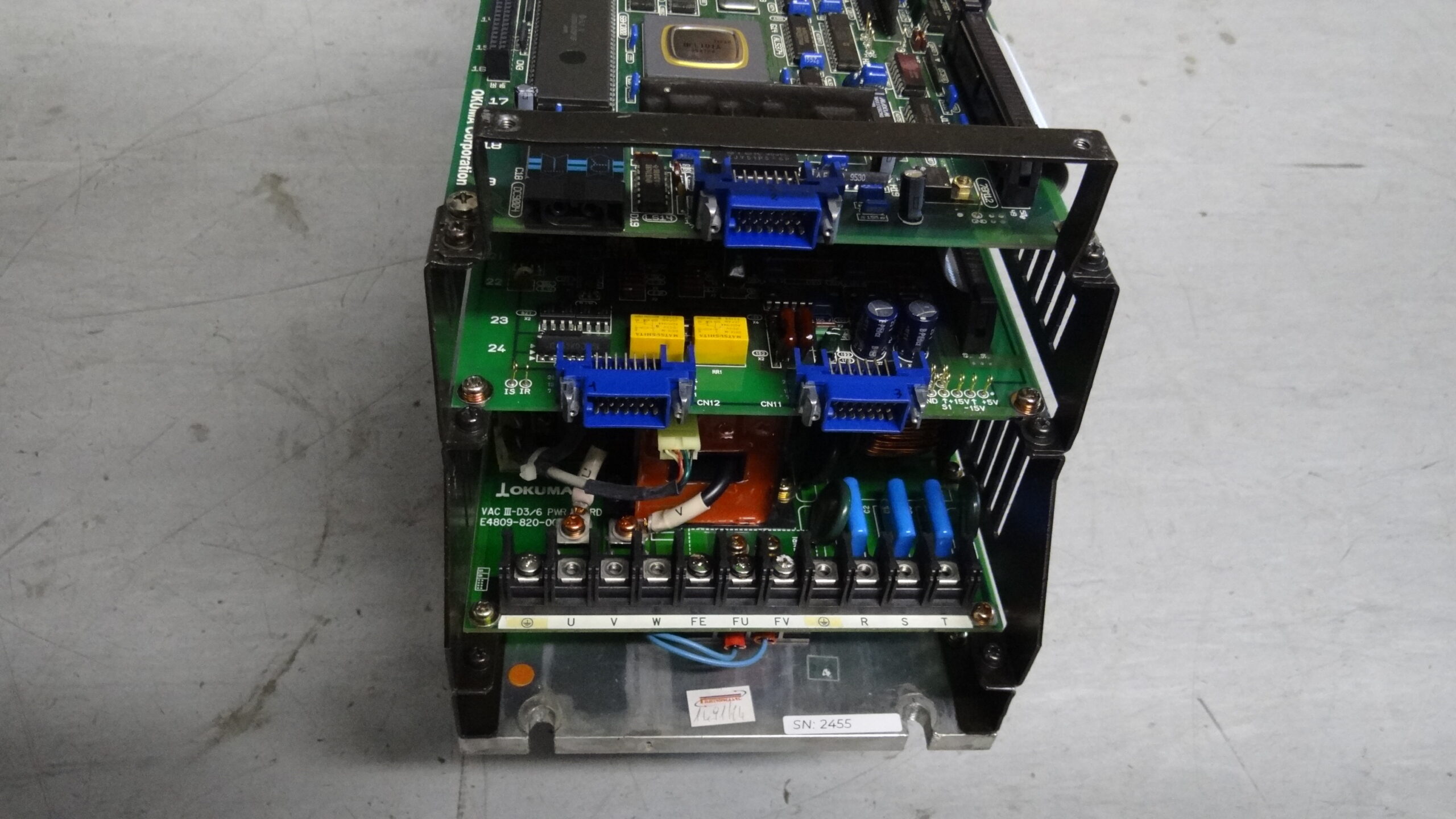Okuma VACIII D6 Spindle Drive Unit vor der Reparatur 2
