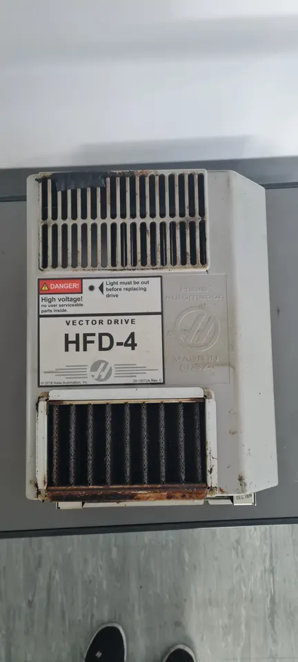Haas Vector Drive 40HP / HFD-4 / 32-5558D / 93-32-5558D: Vor der Reparatur · Ansicht 2