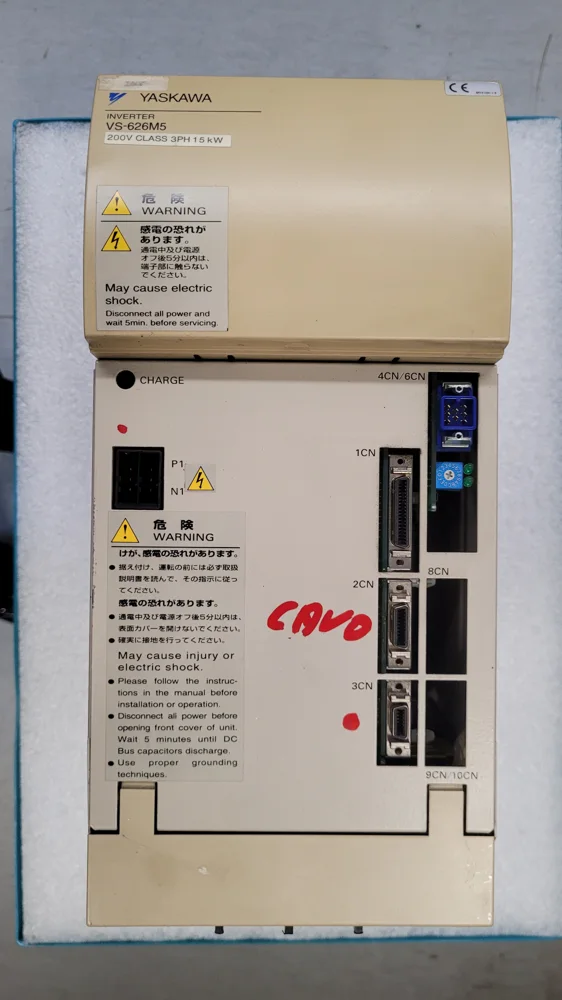 Yaskawa CIMR-M5S2015 SPEC 20155E – Vorher-3