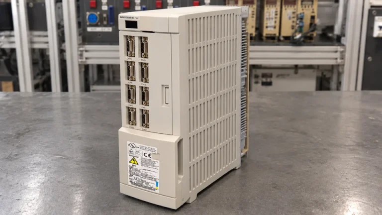 Mitsubishi MDS-C1-SPM-185 nach der Reparatur, stehende Frontansicht