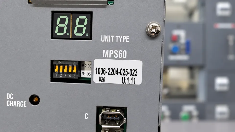 Okuma MPS60 1006-2204: Typenschild · 1006-2204-025-023