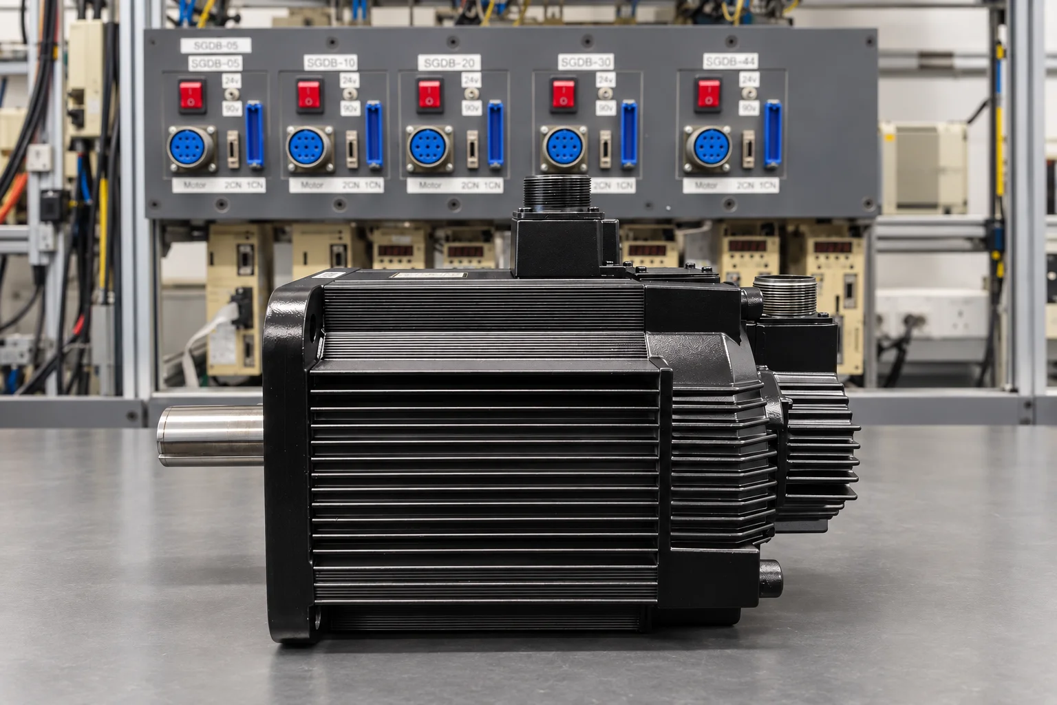 Yaskawa SGMGH-44ACA6E nach der Reparatur