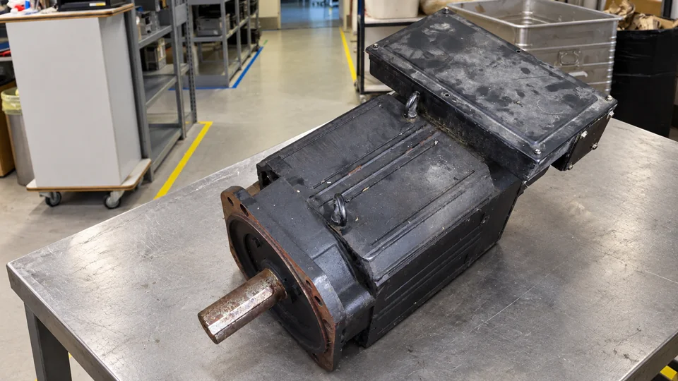 Yaskawa UAASKD-08HHB11: Vor der Reparatur: Anlieferungszustand.