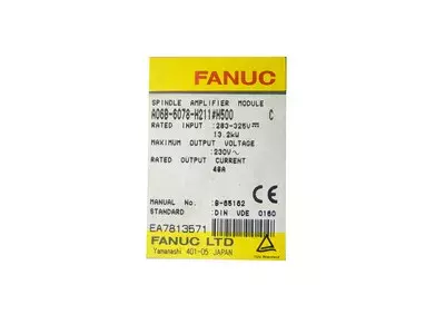 Fanuc A06B-6078-H211#H500  Spindle Amplifier 