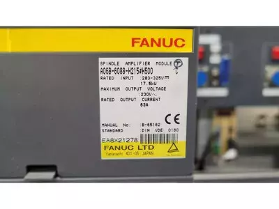 Fanuc A06B-6088-H215#H500 Spindle Amplifier