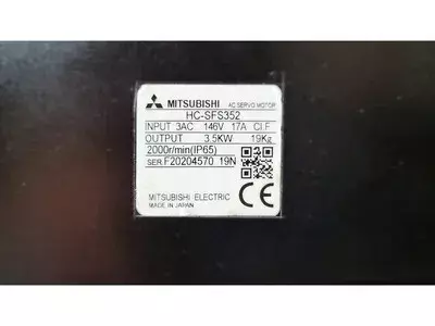 Mitsubishi HC-SFS352 AC Servo Motor