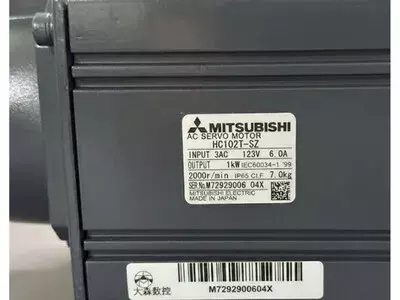 Mitsubishi HC102T-SZ AC Servo Motor
