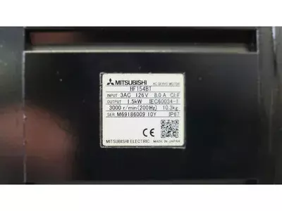 Mitsubishi HF154BT AC Servo Motor