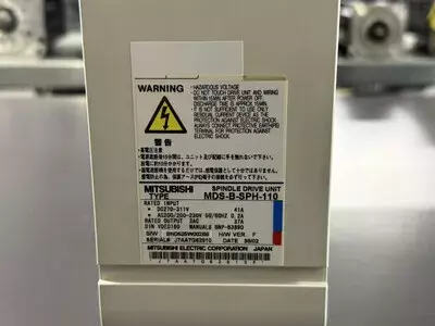 Mitsubishi MDS-B-SPH-110 Spindle Drive Unit