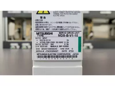 Mitsubishi MDS-B-V1-10 Servo Drive Unit 