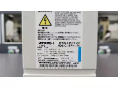 Mitsubishi MDS-C1-SPH-110 Spindle Unit 