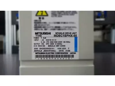 Mitsubishi MDS-C1-SPHX-55 or MDSC1SPHX-55 Spindle Unit 