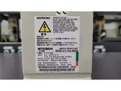 Mitsubishi MDS-C1-V2-3520 2 Axis Unit