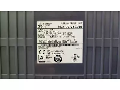 Mitsubishi MDS-D2-V2-8040 Servo Drive Unit