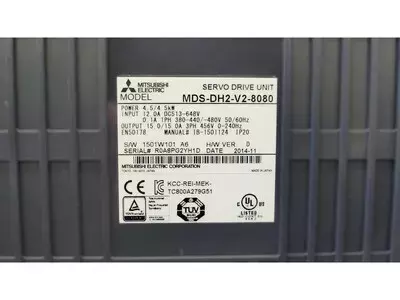 Mitsubishi MDS-DH2-V2-8080  Servo Drive Unit 