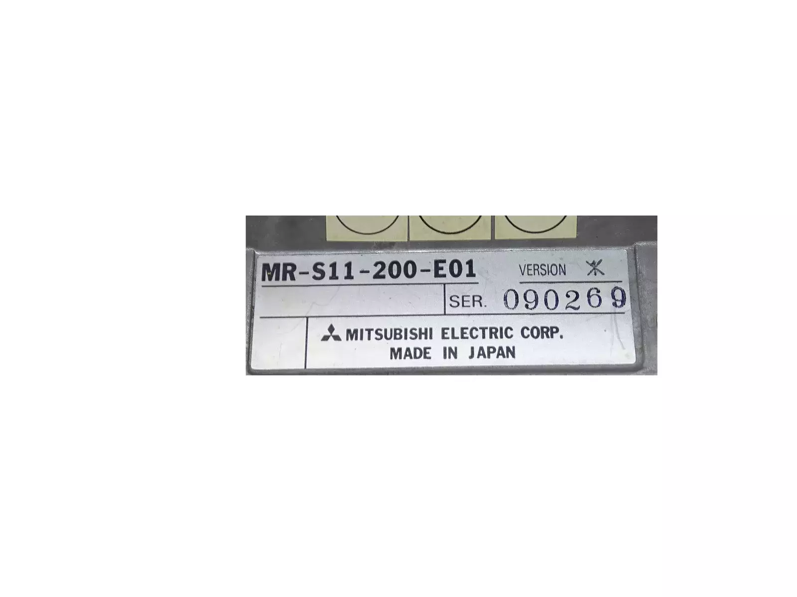 Mitsubishi MR-S11-200-E01 Servo Drive